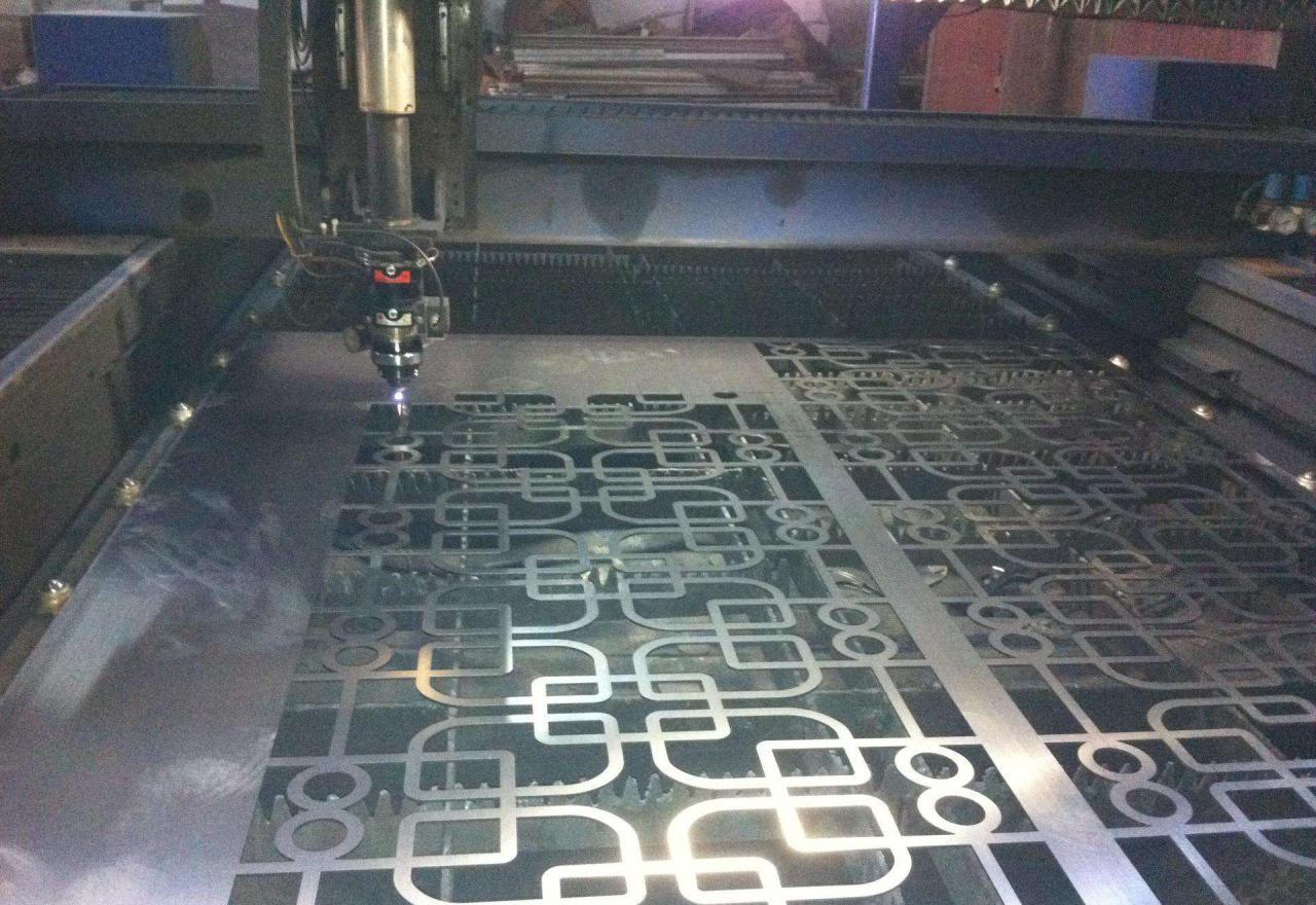 永安坝街道激光加工